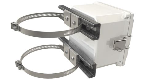 box junction curved on pole|pole mounted electrical outlet box.